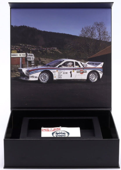 Available To Order – Bonnet of Lancia 037 #1 Winner Rallye Monte Carlo 1983 Rohrl/Geistdorfer 1:8 IXO Model (IXO WRCW8302)