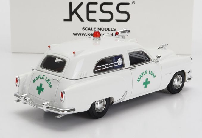 Available To Order – Chevrolet National Ambulance Maple Leaf 1954 1:43 (KES 43027020)