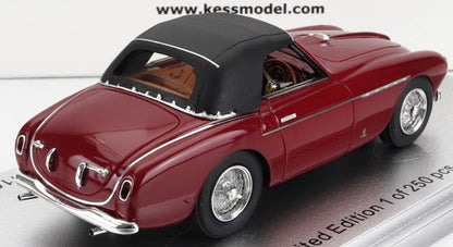 Available To Order – Ferrari 212 Export Vignale ch.0110e Burgundy Cabriolet Top Up 1:43 (KES 43056061)