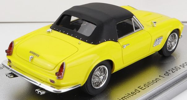 Ferrari Modena 250GT California Spider Yellow Top Up 1961 1:43 – diecast model (view 2)