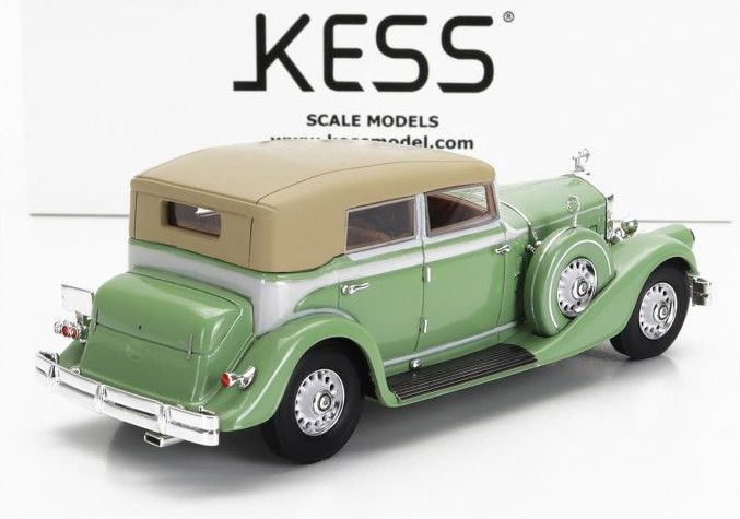 Available to Order – Pierce Arrow 124 Green Convertible Berline Sedan Le Baron Closed 1933 1:43 (KES 43059000)