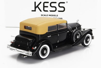Available to Order – Pierce Arrow 124 Black Convertible Berline Sedan Le Baron Closed 1933 1:43 (KES 43059003)