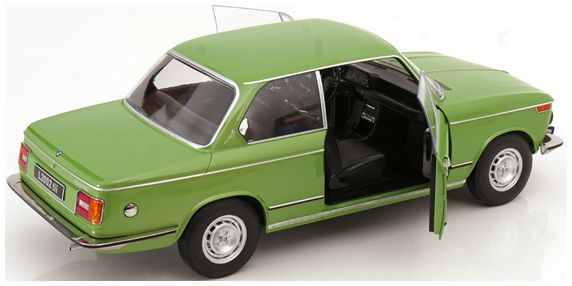 Available To Order – BMW L2002 tii 2 Series 1974 Green Metallic 1:12 (KKS DC120103)