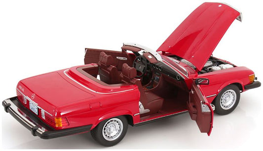 Available To Order – Mercedes 450SL R107 USA 1979 Red Dallas TV Series 1:12 (KKS DC120261)