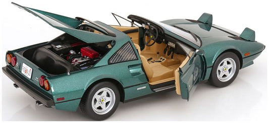 Available To Order – Ferrari 308 GTS Quattrovalvole 1982 Green US Version 'Magnum' 1:12 (KKS DC120274)