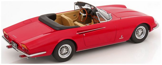 Available To Order – Ferrari 365 California Spyder 1966 Red 1:18 (KKS DC180053)
