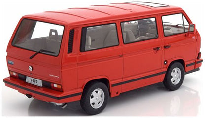 Available To Order – VW T3 Limited Last Edition 1992 Red Metallic 1:18 (KKS DC180142)