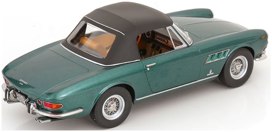 Available To Order – Ferrari 275 GTS Pininfarina Spyder 1964 Jay Kay Jamiroquai Green Metallic 1:18 (KKS DC180240)