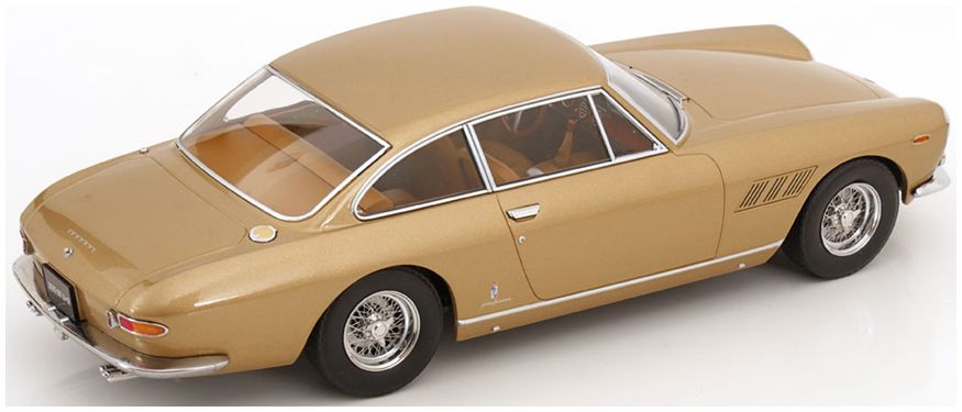 Available To Order – Ferrari 330 GT 2+2 1964 Gold Metallic 1:18 (KKS DC180426)