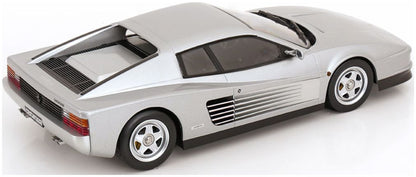Available To Order – Ferrari Testarossa 1986 Silver 1:18 (KKS DC180515)