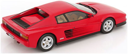 Available To Order – Ferrari Testarossa 1986 Red/Beige Interior 1:18 (KKS DC180516)