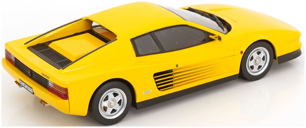 Available To Order – Ferrari Testarossa 1986 Yellow 1:18 (KKS DC180517)