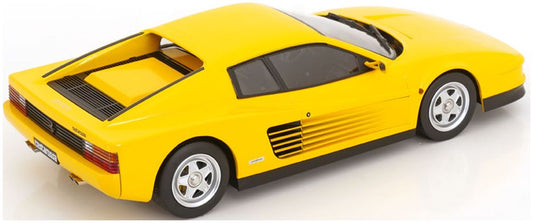 Available To Order – Ferrari Testarossa 1986 Yellow 1:18 (KKS DC180517)
