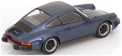 Available To Order – Porsche 911 Carrera Coupe 1983 Dark Blue Metallic 1:18 (KKS DC180664)