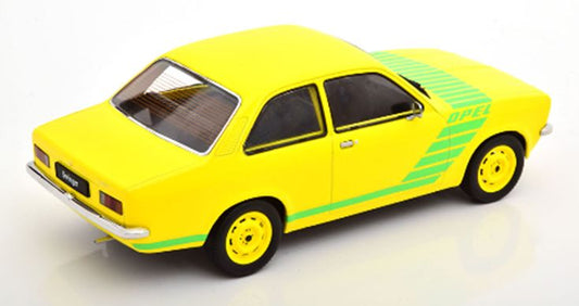 Available To Order – Opel Kadett C Swinger 1973 Yellow/Green 1:18 (KKS DC180673)