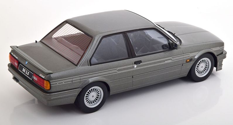 Available To Order – BMW Alpina B6 3.5 E30 1988 Grey Metallic 1:18 (KKS DC180703)