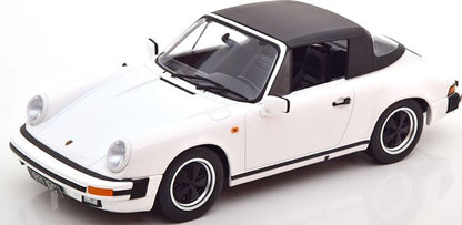 Available To Order – Porsche 911 SC Cabrio 1983 White w/Extra Softtop 1:18 (KKS DC180751)