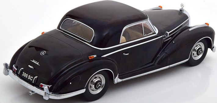 Available To Order – Mercedes 300 SE W188 Coupe Black 1:18 (KKS DC180831)