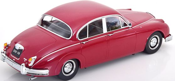 Available To Order – Daimler 250 V6 1962 RHD Red/Black Interior 1:18 (KKS DC181036)