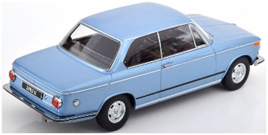 Available To Order – BMW 2002 ti 1 Series 1971 Light Blue Metallic 1:18 (KKS DC181074)