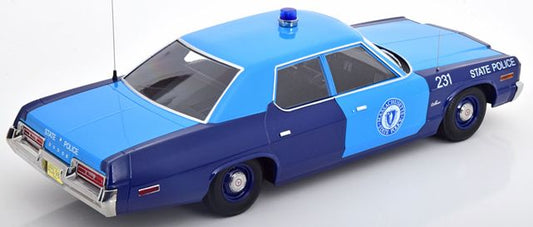 Available To Order – Dodge Monaco 1974 Massachusetts State Police 1:18 (KKS DC181154)