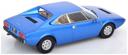 Available To Order – Ferrari 208 GT4 1975 Light Blue Metallic 1:18 (KKS DC181202)