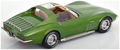 Available To Order – Chevrolet Corvette C3 1972 Light Green Metallic 1:18 KK Scale Model (KKS DC181221)