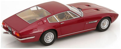Available To Order – Maserati Ghibli Coupe 1969 Red Metallic 1:18 (KKS DC181273)