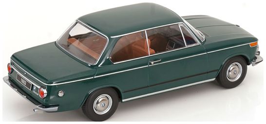 Available To Order – BMW 1802 1.Series Facelift 1971 Dark Green 1:18 (KKS DC181311)