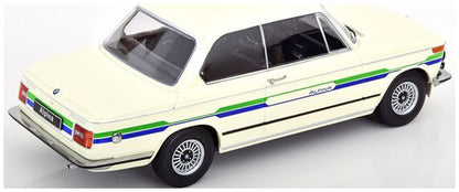 Available To Order – BMW 2002 Alpina 1974 White 1:18 (KKS DC181321)