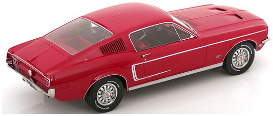 Available To Order – Ford Mustang GT Fastback 1968 Red 1:18 (KKS DC181392)