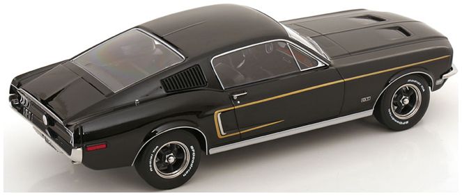 Available To Order – Ford Mustang GT Fastback 1968 Black 1:18 (KKS DC181393)