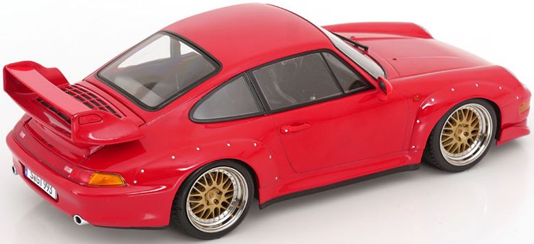 Available To Order – Porsche 911 (993) GT2 1996 BBS Rims Red 1:18 (KKS DC181425B)