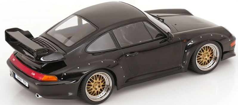 Available To Order – Porsche 911 (993) GT2 1996 BBS Rims Black 1:18 (KKS DC181426B)