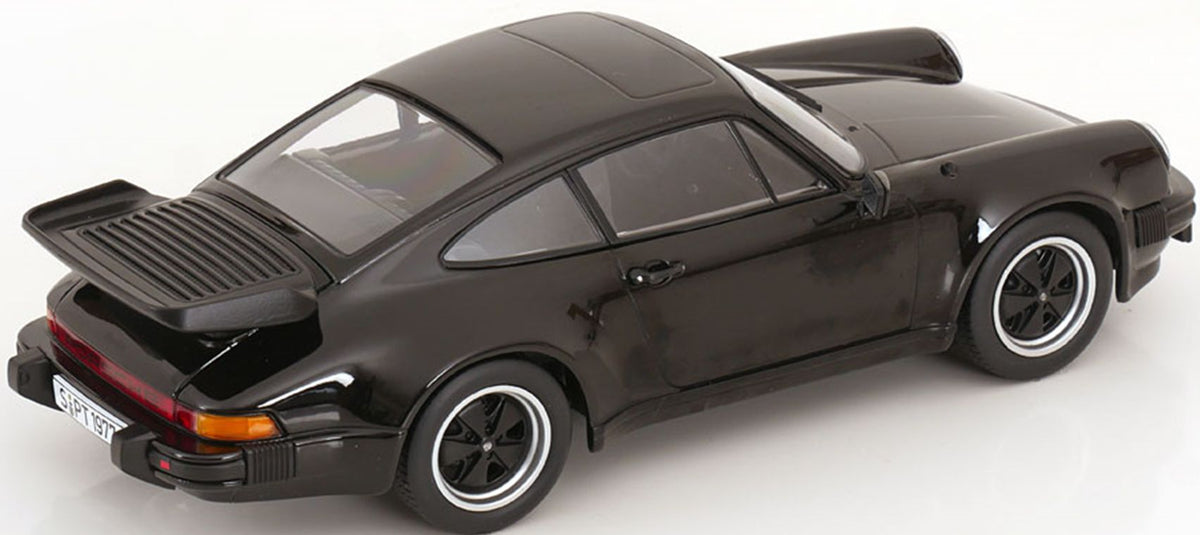 Available To Order – Porsche 911 (930) Turbo 3.3 1977 Black 1:18 KK Scale Model (KKS DC181443)