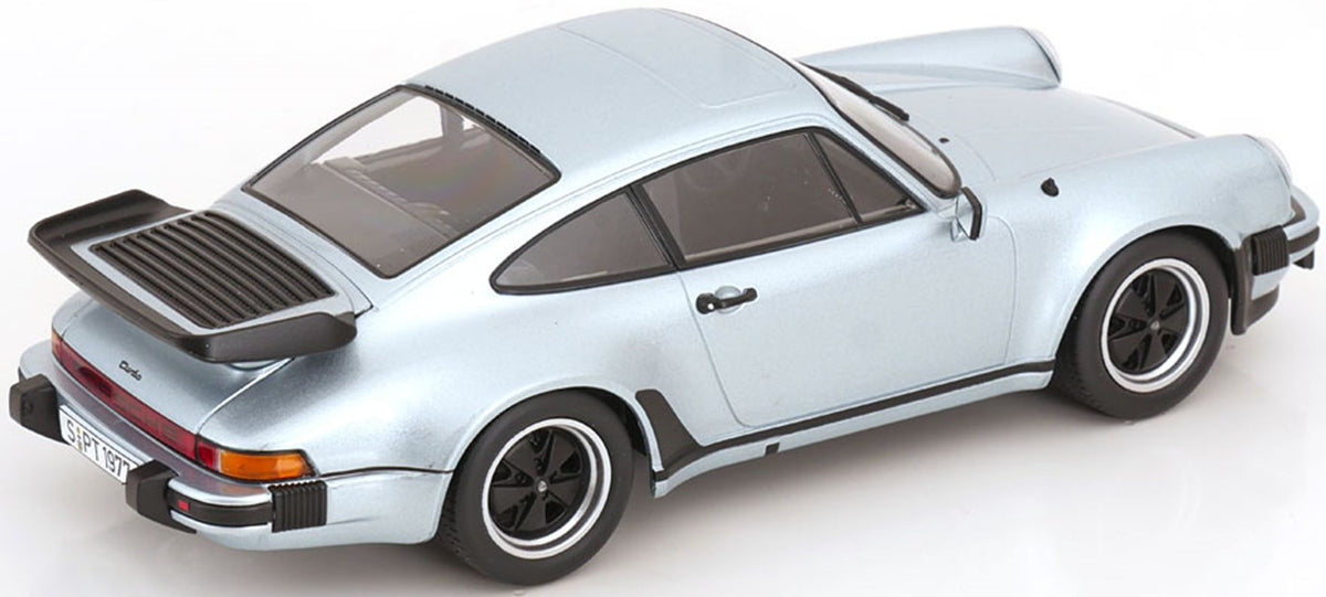 Available To Order – Porsche 911 (930) Turbo 3.3 1977 Silver 1:18 KK Scale Model (KKS DC181444)