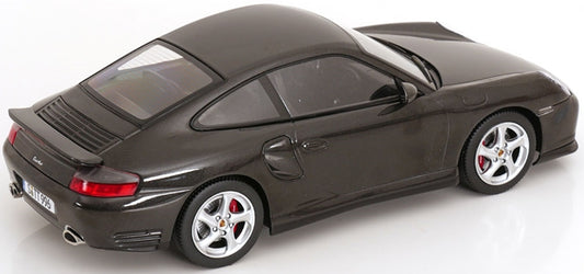 Porsche 911 (996) Turbo 2000 Black Metallic 1:18 KK Scale Model (view 2)