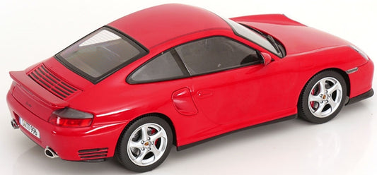 Porsche 911 (996) Turbo 2000 Red 1:18 KK Scale Model (view 2)