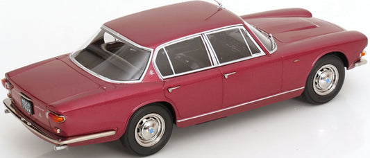 Maserati Quattroporte I 1965 Red Metallic 1:18 KK Scale Model (view 2)