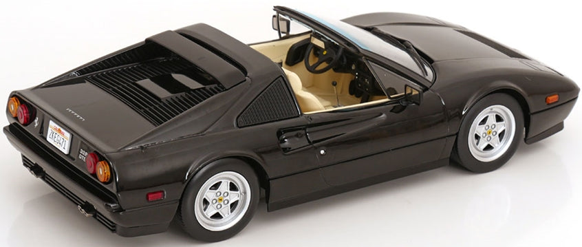 Available To Order – Ferrari 328 GTS 1985 US Version Miami Vice Black 1:18 KK Scale Model (KKS DC181702)
