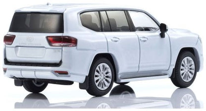 Available to Order – Toyota Land Cruiser 300 Book Type - White 1:64 (KYO 07118W)