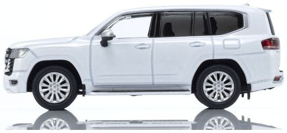 Available to Order – Toyota Land Cruiser 300 Book Type - White 1:64 (KYO 07118W)
