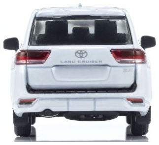 Available to Order – Toyota Land Cruiser 300 Book Type - White 1:64 (KYO 07118W)