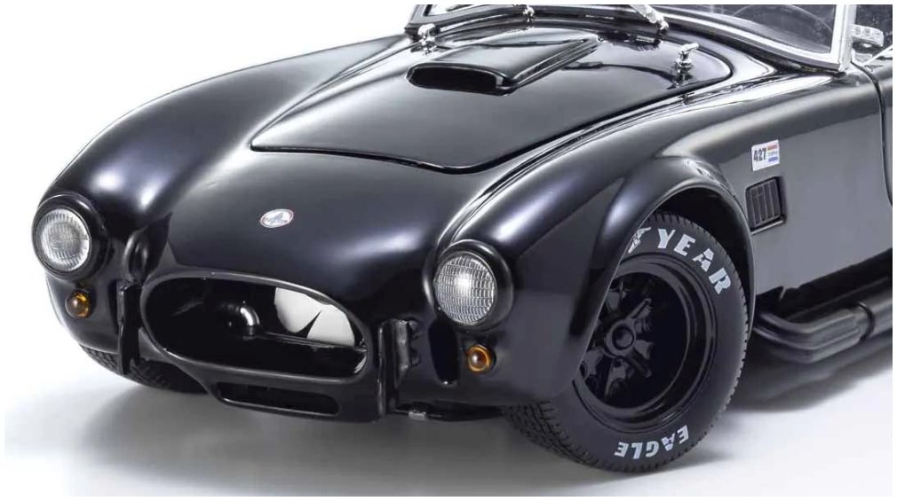 Available to Order – Shelby Cobra 427 S/C Spider 1962 Black 1:18 (KYO 08047BK)