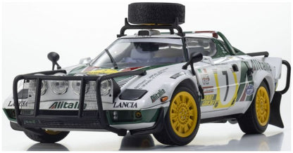 Available To Order – Lancia Stratos HF S.Munari 3rd Safari Rally 1977 Nr.7 1:18 Kyosho Model (KYO 08130G)