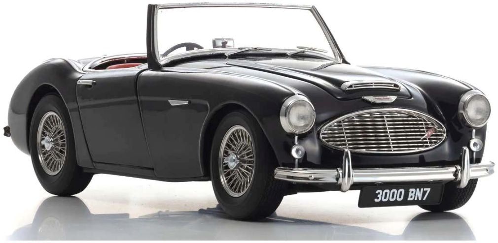 Available to Order – Austin Healey 3000 BN7 Black 1:18 (KYO 08149BK)