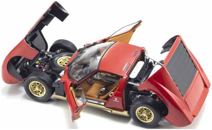 Available To Order – Lamborghini Miura P400 1968 Red Gold 1:18 Kyosho Model (KYO 08314R)