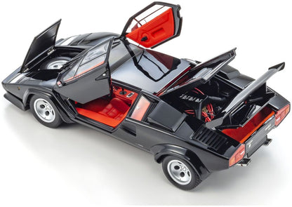 Available to Order – Lamborghini Countach LP5000 Quattrovalvove Black 1:18 (KYO 08320BK)