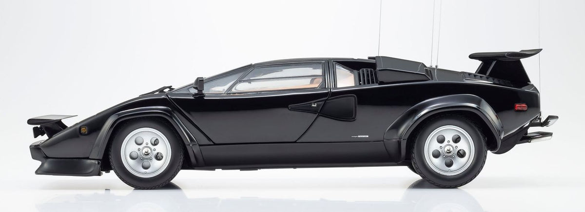 Lamborghini Countach LP400S The Cannonball Run Black 1:18 Kyosho Model (view 3)
