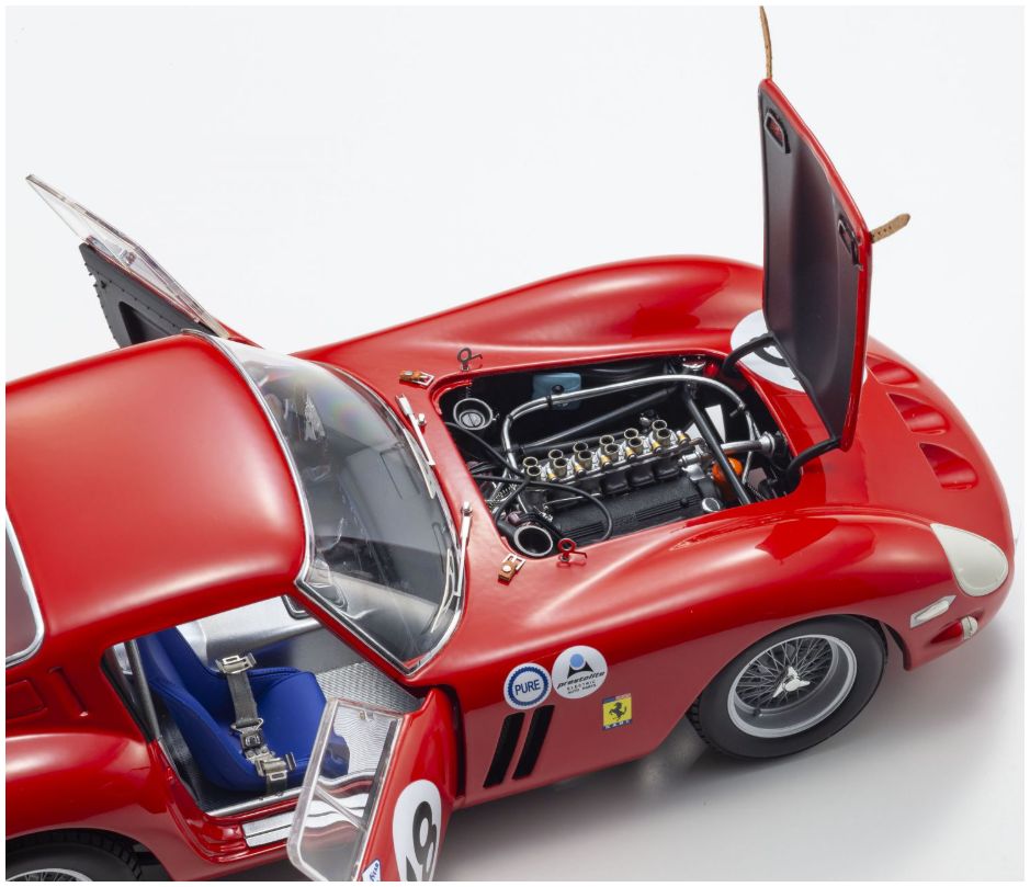Available to Order – Ferrari 250 GTO Daytona 3H 1st OA 1963 #18 1:18 (KYO 08438F)